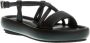 Patrizia Bonfanti Zwarte Lage Sleehak Sandalen Black Dames - Thumbnail 2