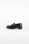 PATRIZIA PEPE Chunky leren loafers met metalen detail Black Dames - Thumbnail 2