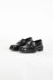 PATRIZIA PEPE Chunky leren loafers met metalen detail Black Dames - Thumbnail 3