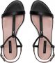 PATRIZIA PEPE Zwarte Lage Hak Sandalen Black Dames - Thumbnail 4