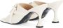 PATRIZIA PEPE Sandalen sabot vierkante sandalen White Dames - Thumbnail 12