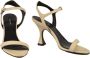 PATRIZIA PEPE Leren sandaal met leren zool Beige Dames - Thumbnail 2