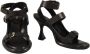 PATRIZIA PEPE Leren Schoenen 100% Leren Zool Black Dames - Thumbnail 2