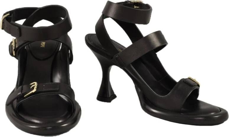 PATRIZIA PEPE Leren Schoenen 100% Leren Zool Black Dames