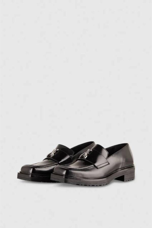 PATRIZIA PEPE Mocassin Stijl Loafer Black Dames