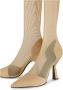 PATRIZIA PEPE Overknee Laarzen In Tule Beige Dames - Thumbnail 4