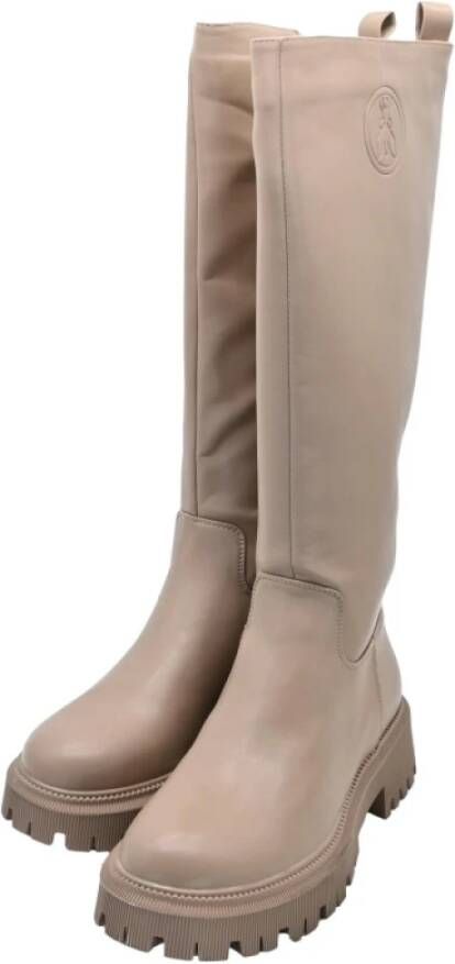 PATRIZIA PEPE Taupe Laarzen Ptid240000010 Beige Dames