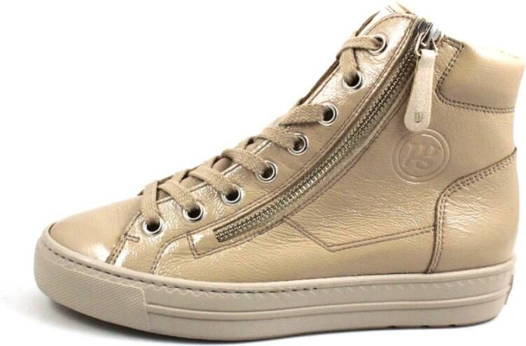 Paul Green Beige Veterschoenen Beige Dames