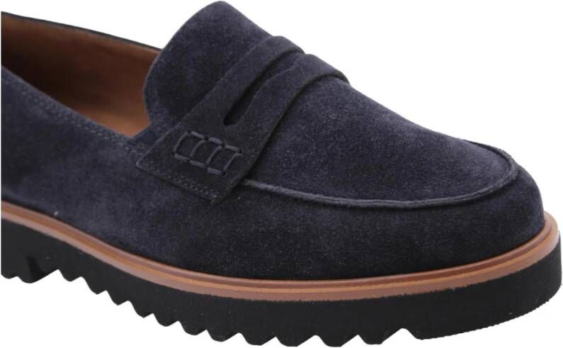 Paul Green Bella Mocassin Schoenen Blue Dames