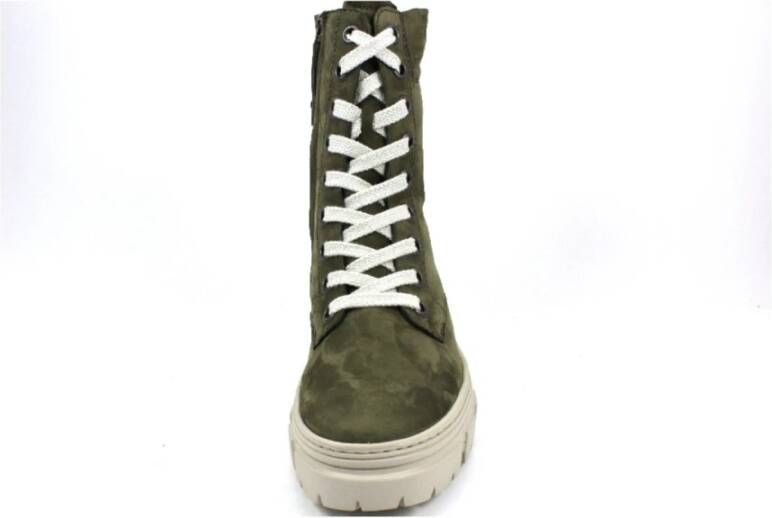 Paul Green Groene Bootie 9970 in Groen Green Dames