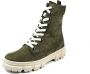 Paul Green Groene Bootie 9970 in Groen Green Dames - Thumbnail 3