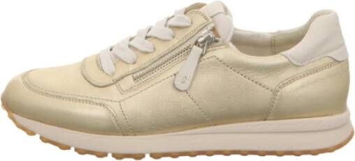 Paul Green Heren Metallic Sportschoenen Beige Dames