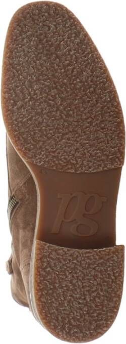 Paul Green Mooie Dames Enkellaarzen Beige Dames