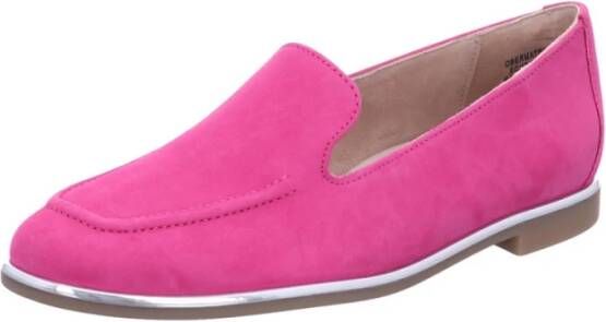 Paul Green Roze Nubuck Ballerina Pink Dames