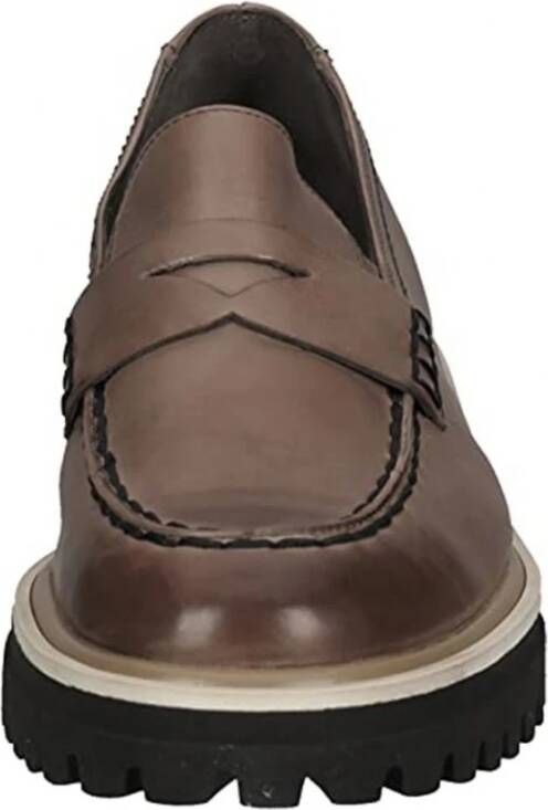 Paul Green Slipper Mokassin Beige Damesschoenen Brown Dames