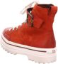 Paul Green Stiefelette Royal Nubuk pumpkin Red Dames - Thumbnail 4