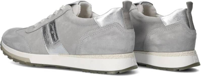 Paul Green Zilveren Lage Sneakers Model 5392 Gray Dames