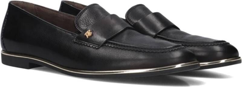 Paul Green Zwarte Loafers met Stijlvolle Details Black Dames