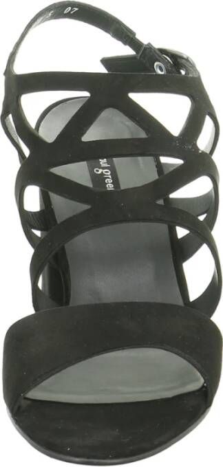 Paul Green Zwarte Sandalen Black Dames