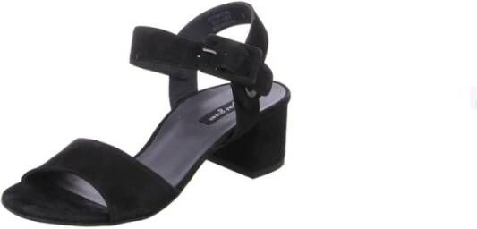 Paul Green Zwarte Sandalen Black Dames