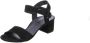 Paul Green Zwarte Sandalen Black Dames - Thumbnail 4