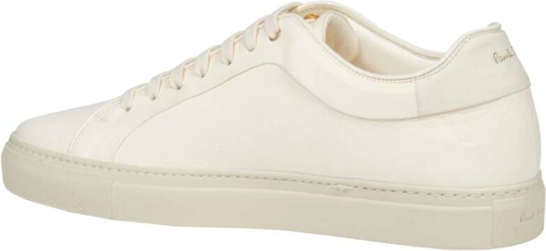 Paul Smith Beige Sneakers met Dubbele Veters Beige Heren