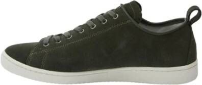 Paul Smith Groene Suede 'Miyata' Sneakers Green Heren