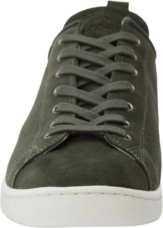 Paul Smith Groene Suede 'Miyata' Sneakers Green Heren