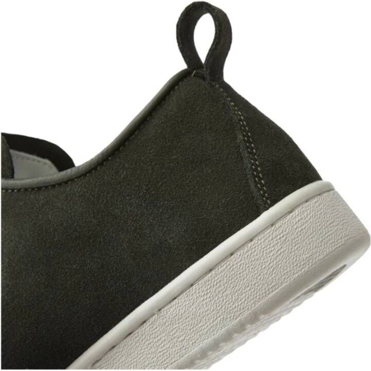 Paul Smith Groene Suede 'Miyata' Sneakers Green Heren