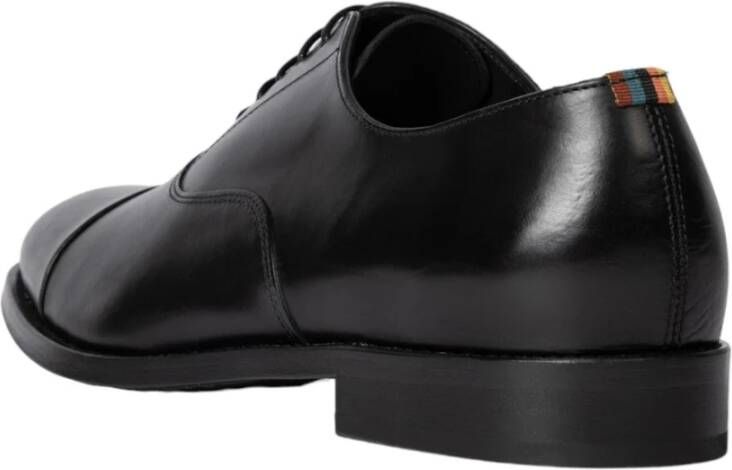 Paul Smith Klassieke Zwarte Leren Oxford Schoenen Black Heren