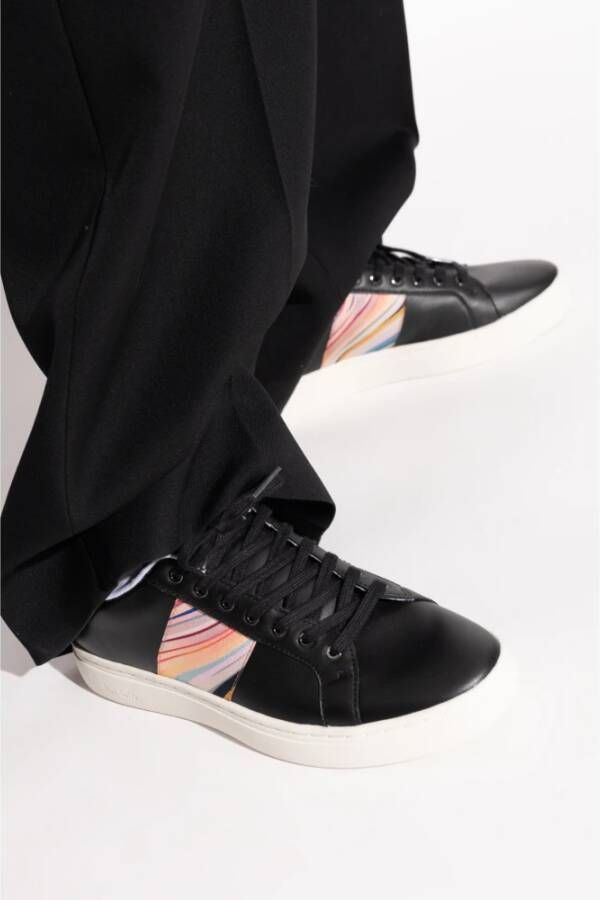 Paul Smith Leren Sneakers Black Dames