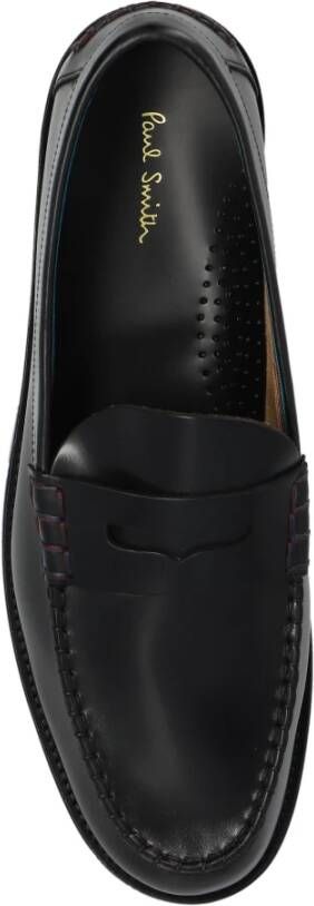 Paul Smith Lido leren loafers Black Heren