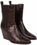 Paul Smith Python Effect Westernlaarzen Topaz Brown Dames - Thumbnail 2