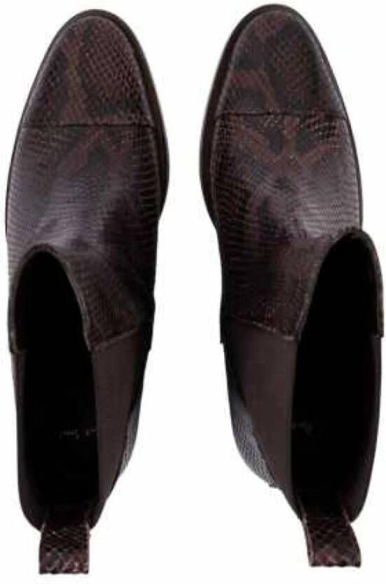 Paul Smith Python Effect Westernlaarzen Topaz Brown Dames