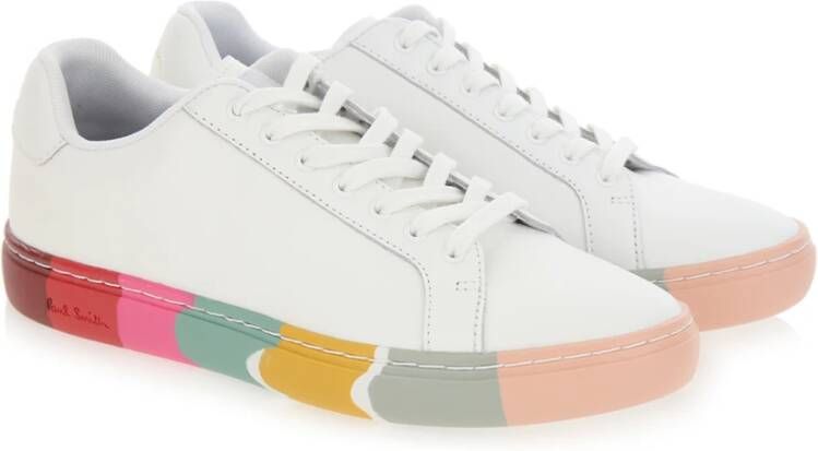 Paul Smith Swirl leren sneakers in wit White Dames