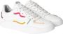 Paul Smith Wit Leren Patch Kleur Sneakers White Dames - Thumbnail 2