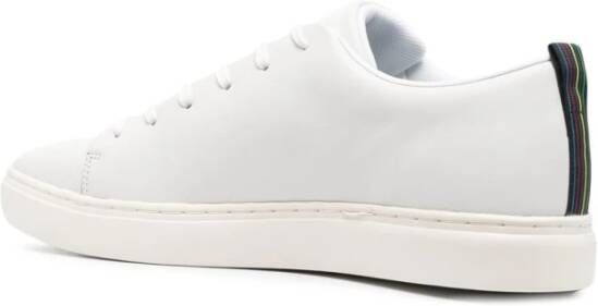 Paul Smith Witte Leren Lage Sneakers White Heren