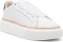 Paul Smith Witte Leren Sneakers met Logoprint White Dames - Thumbnail 4