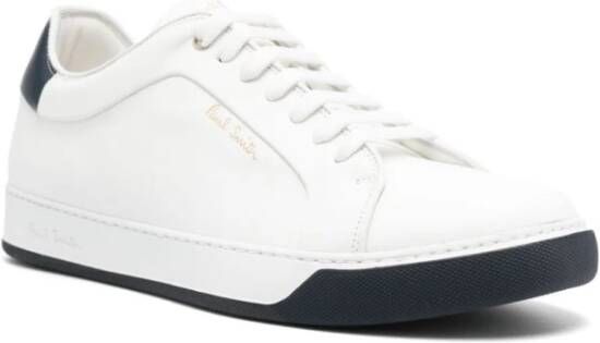 Paul Smith Witte Sneakers met Gepolijst Effect White Heren