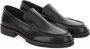 Paul Smith Zwarte leren amandel teen mocassin Black Dames - Thumbnail 2