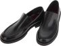 Paul Smith Zwarte leren amandel teen mocassin Black Dames - Thumbnail 4