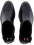 Paul Smith Zwarte leren Chelsea-laarzen met gestreepte details Black Dames - Thumbnail 4