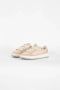 Paura Suede Sneakers met Leren en Mesh Details Beige Heren - Thumbnail 3