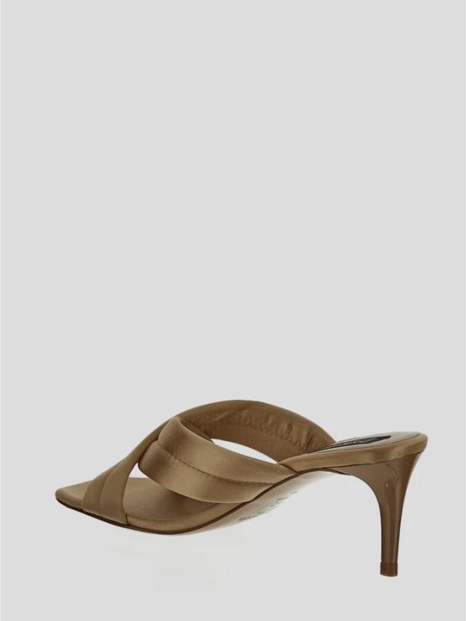 Pedro García Heeled Mules Geel Dames