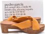 Pedro García Elegante hakken muiltjes sandalen Yellow Dames - Thumbnail 4