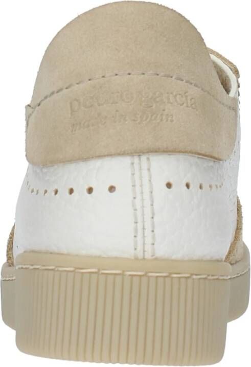 Pedro García Sneakers Wit Beige Dames