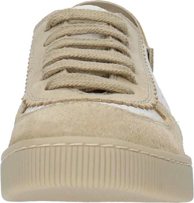 Pedro García Sneakers Wit Beige Dames