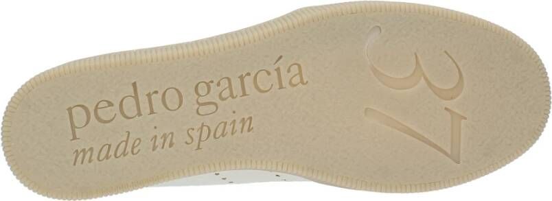 Pedro García Sneakers Wit Beige Dames