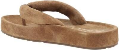 Pedro García Stijlvolle Suede Almu Sandalen met Antislip Brown Dames