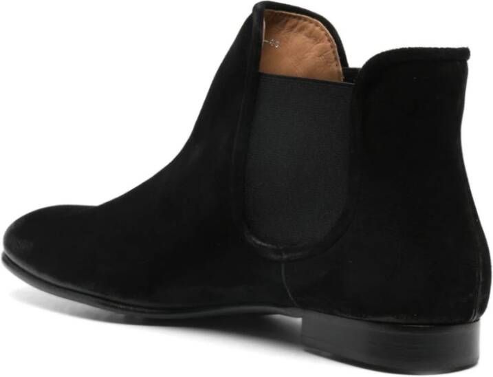 Pedro García Zwarte Gema Enkellaarzen Slip-on Design Black Dames